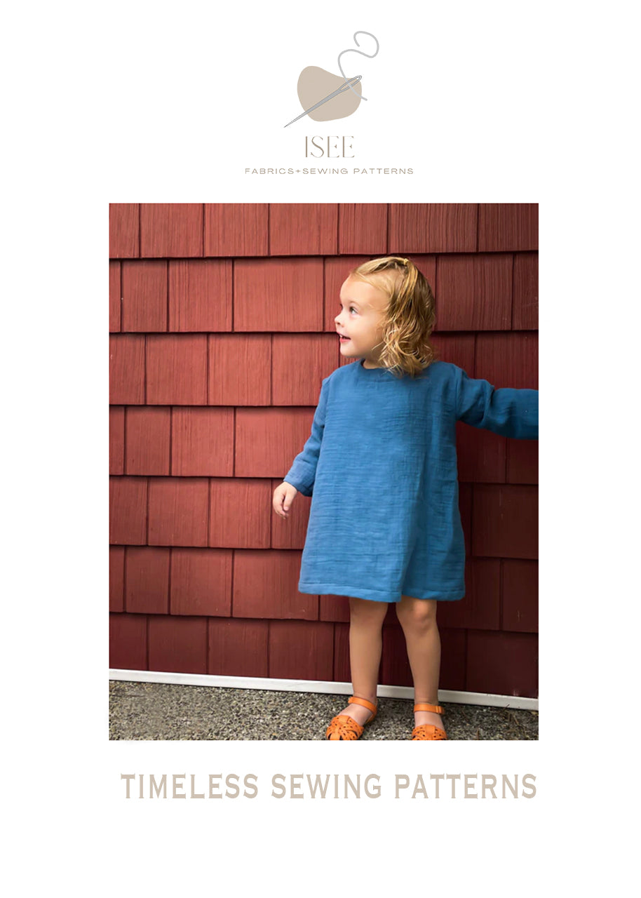 The Everyday Smock Dress/Top PDF Pattern - Isee fabric