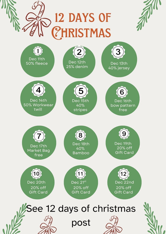 12 days of christmas