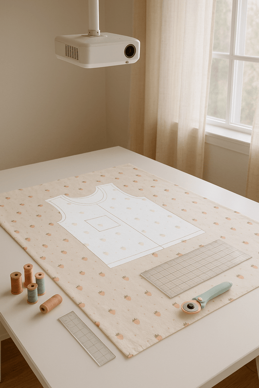 A Beginner's Guide to Using a Projector for Sewing Patterns - Isee fabric