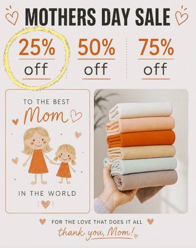 Mother's Day Sale - 25% Off