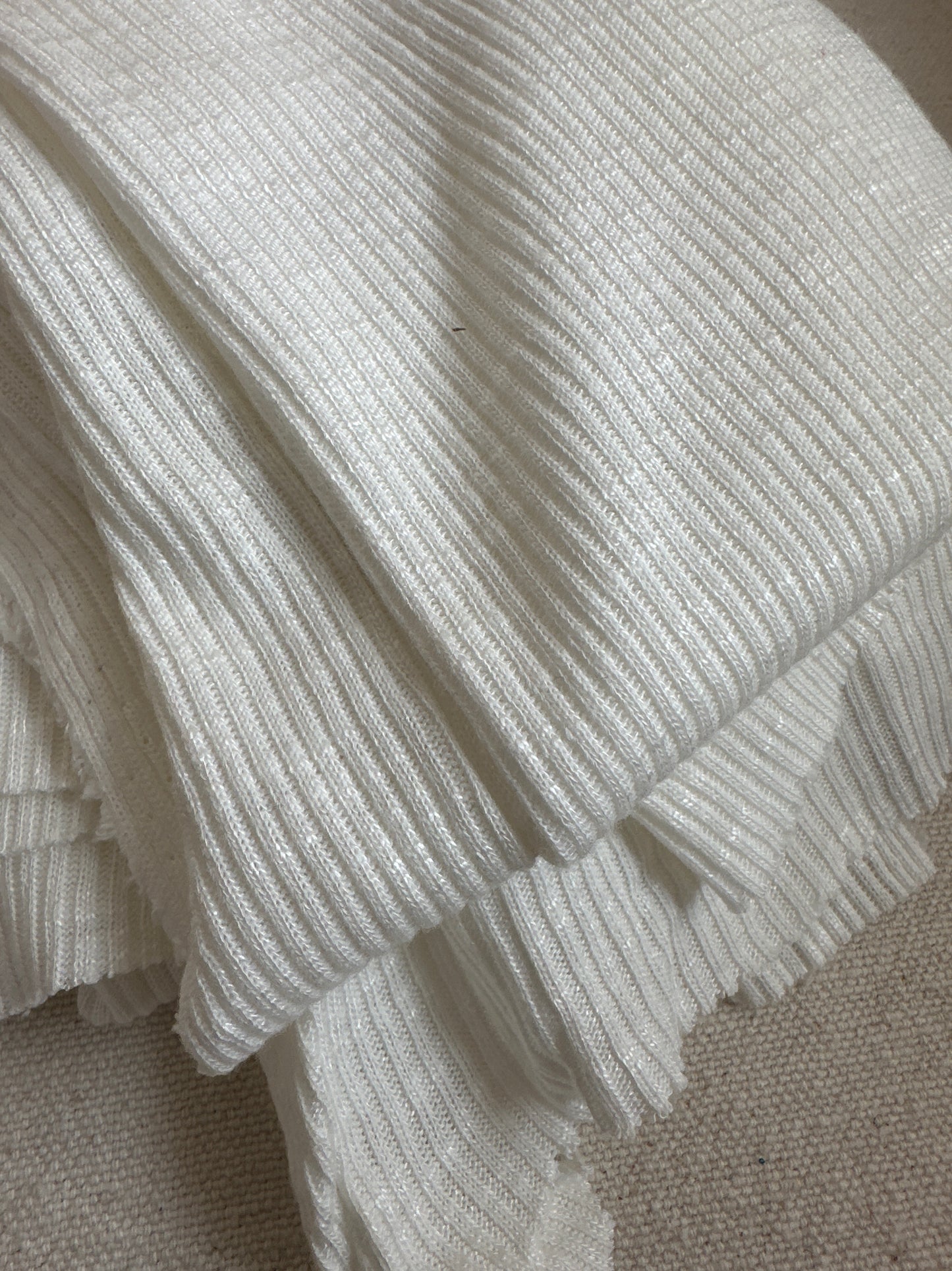 2x1 cotton with spandex and rayon Rib Knit