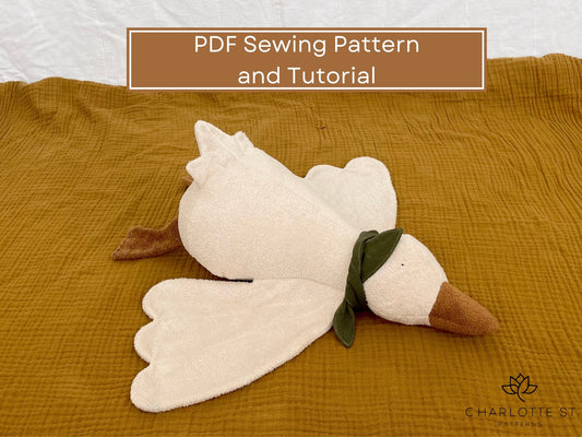 Goose Plush PDF Sewing Pattern