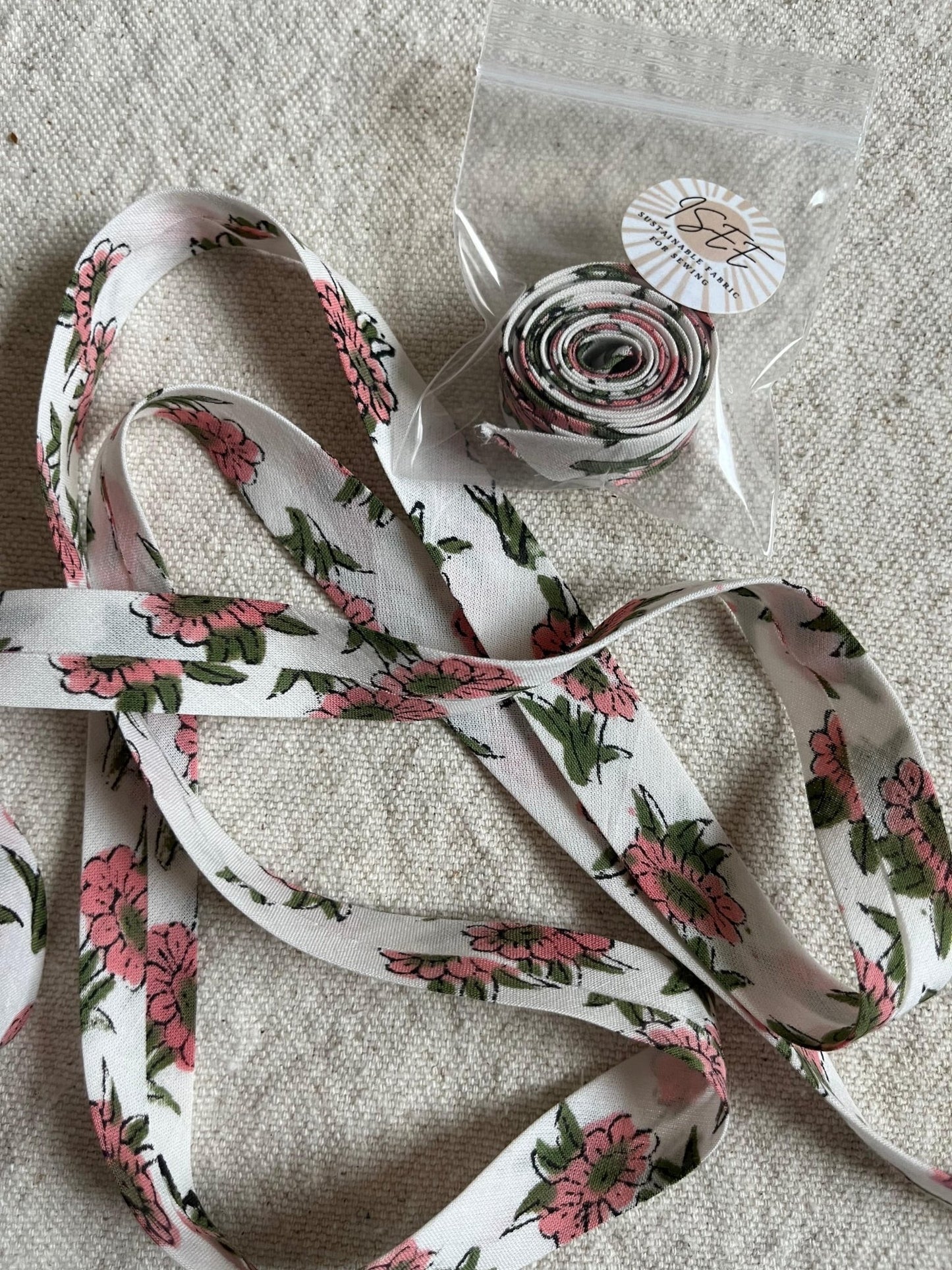 3/4” Handcut Bias Tape - Isee fabric