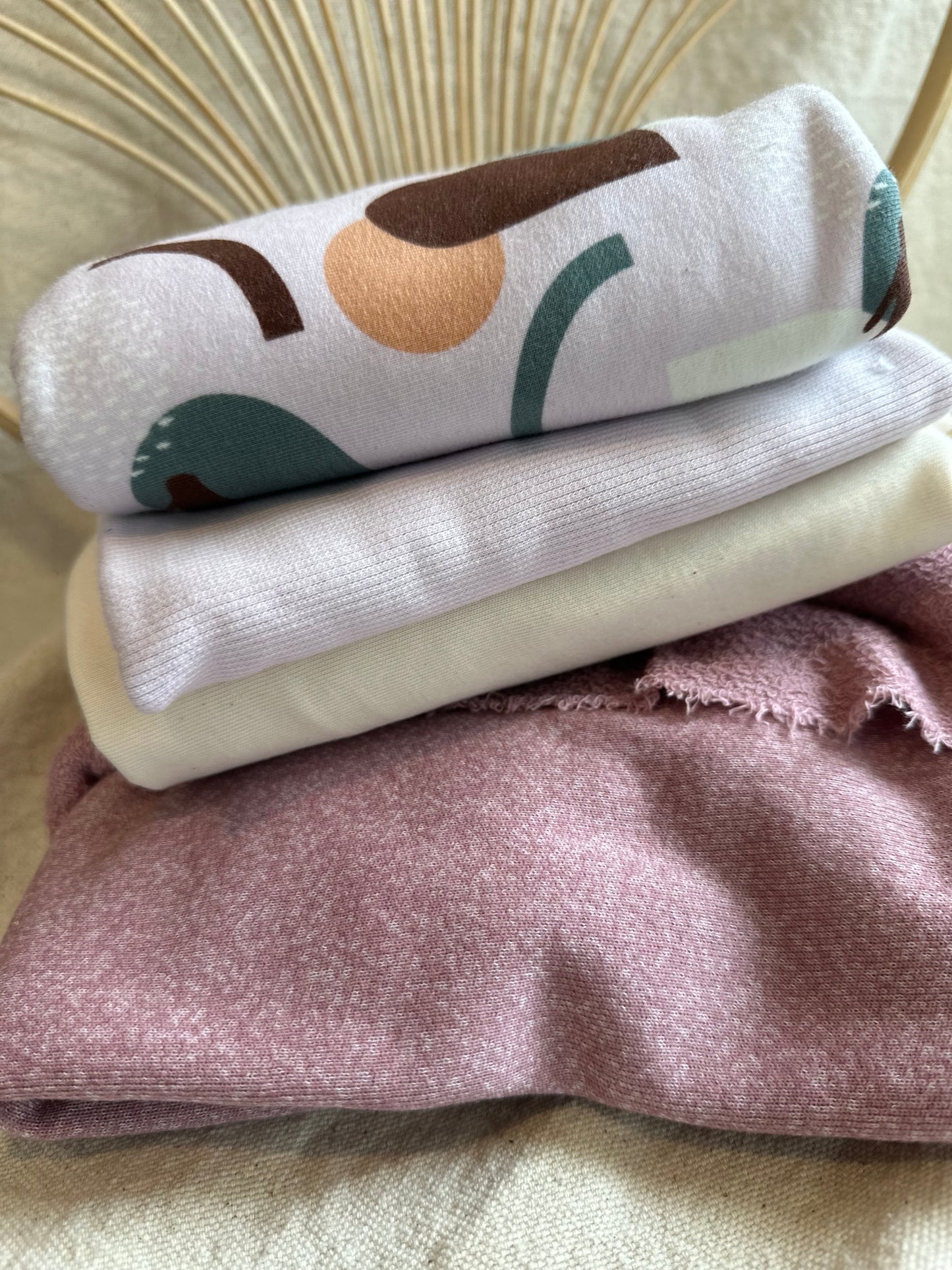 Heathered French Terry Fabric Bundle