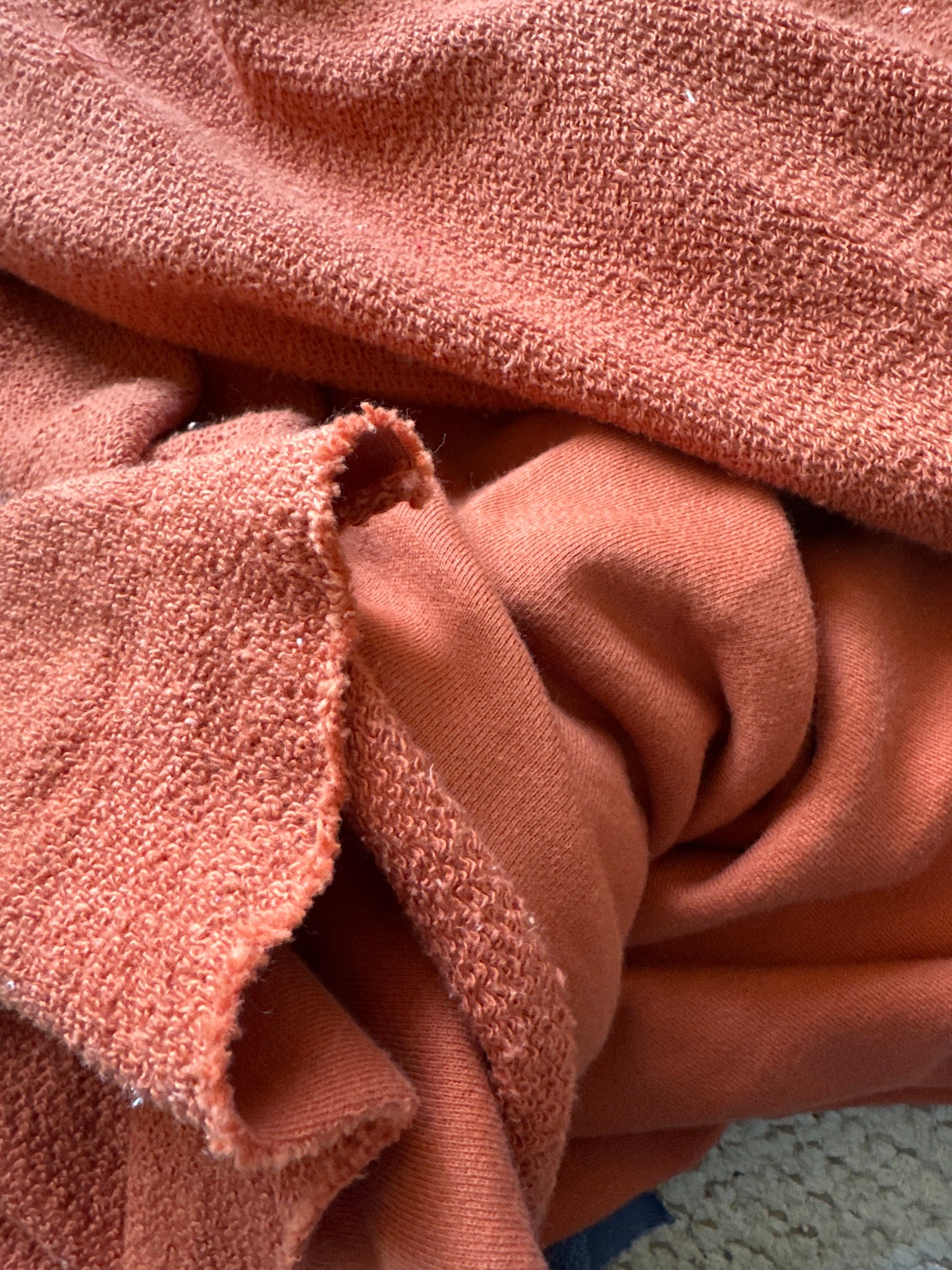 Cotton Large Loop French Terry — Unlaundered — WORKWEAR STYLE