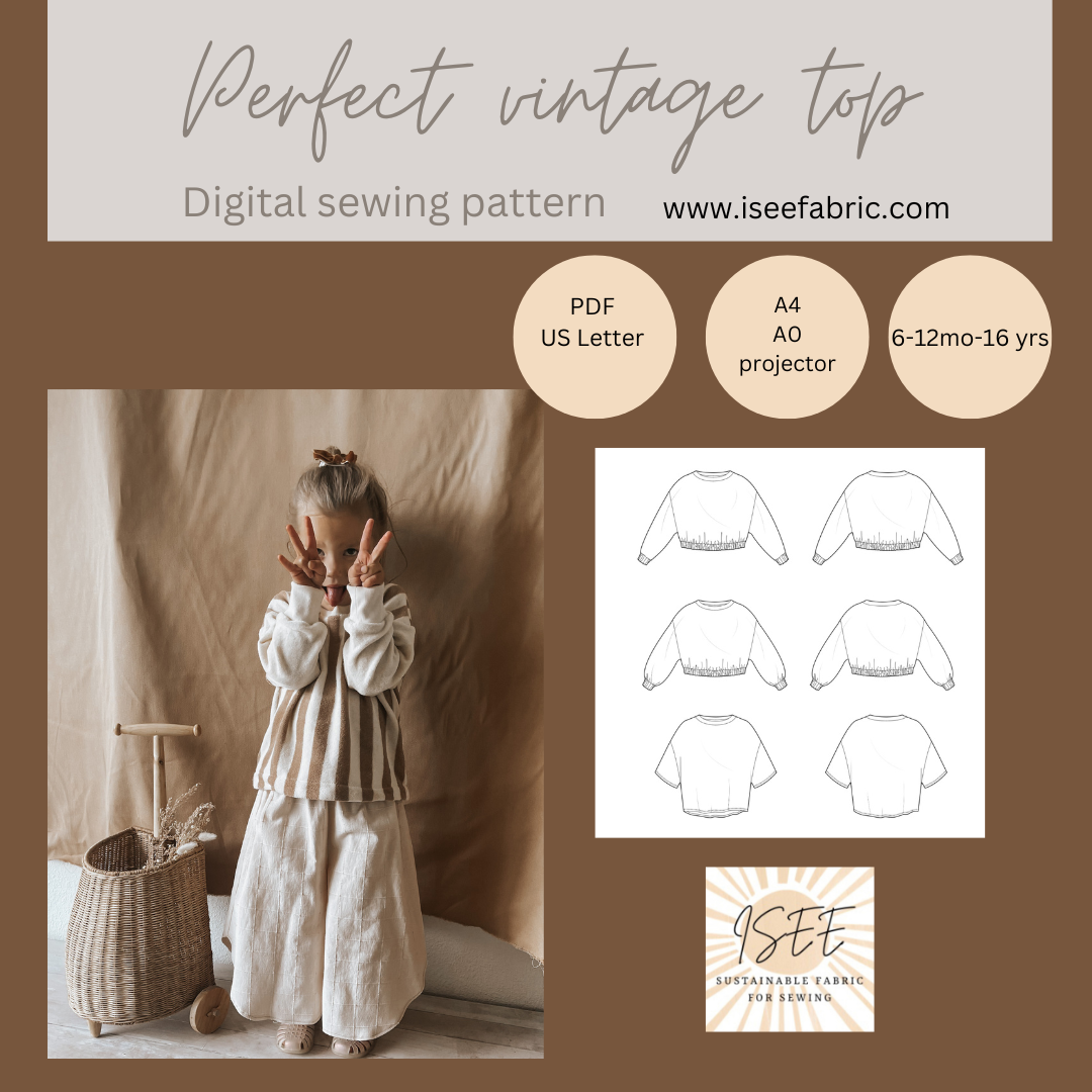 The Perfect Vintage Top Sewing Pattern