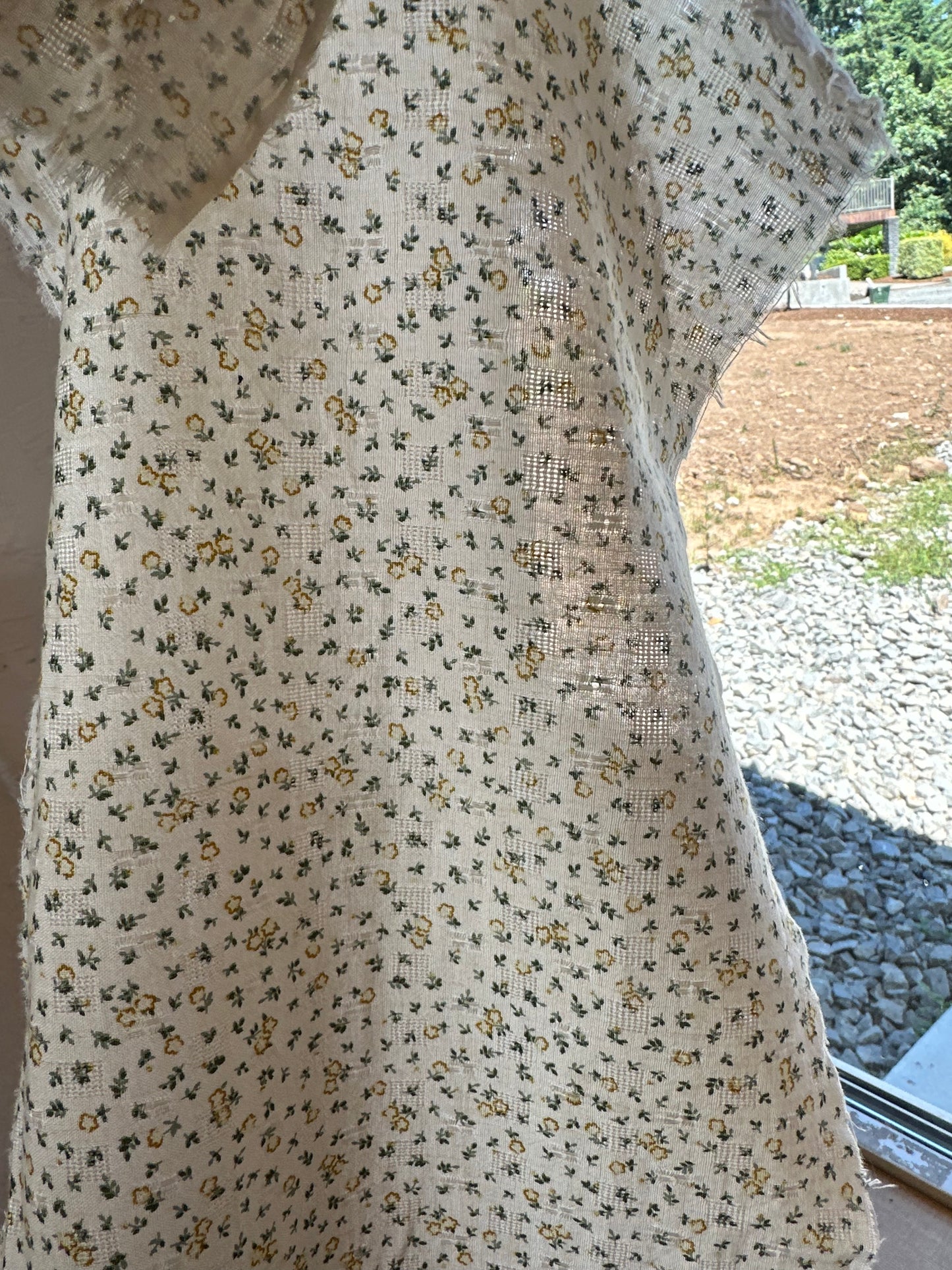 Soft Florals Cotton Crinkle Woven