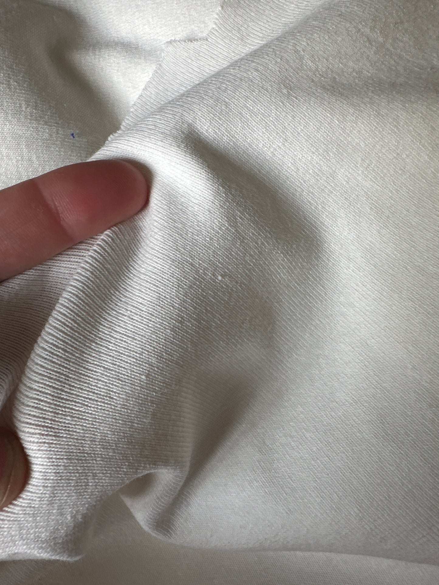 1x1 Rib, 100% USA milled Cotton