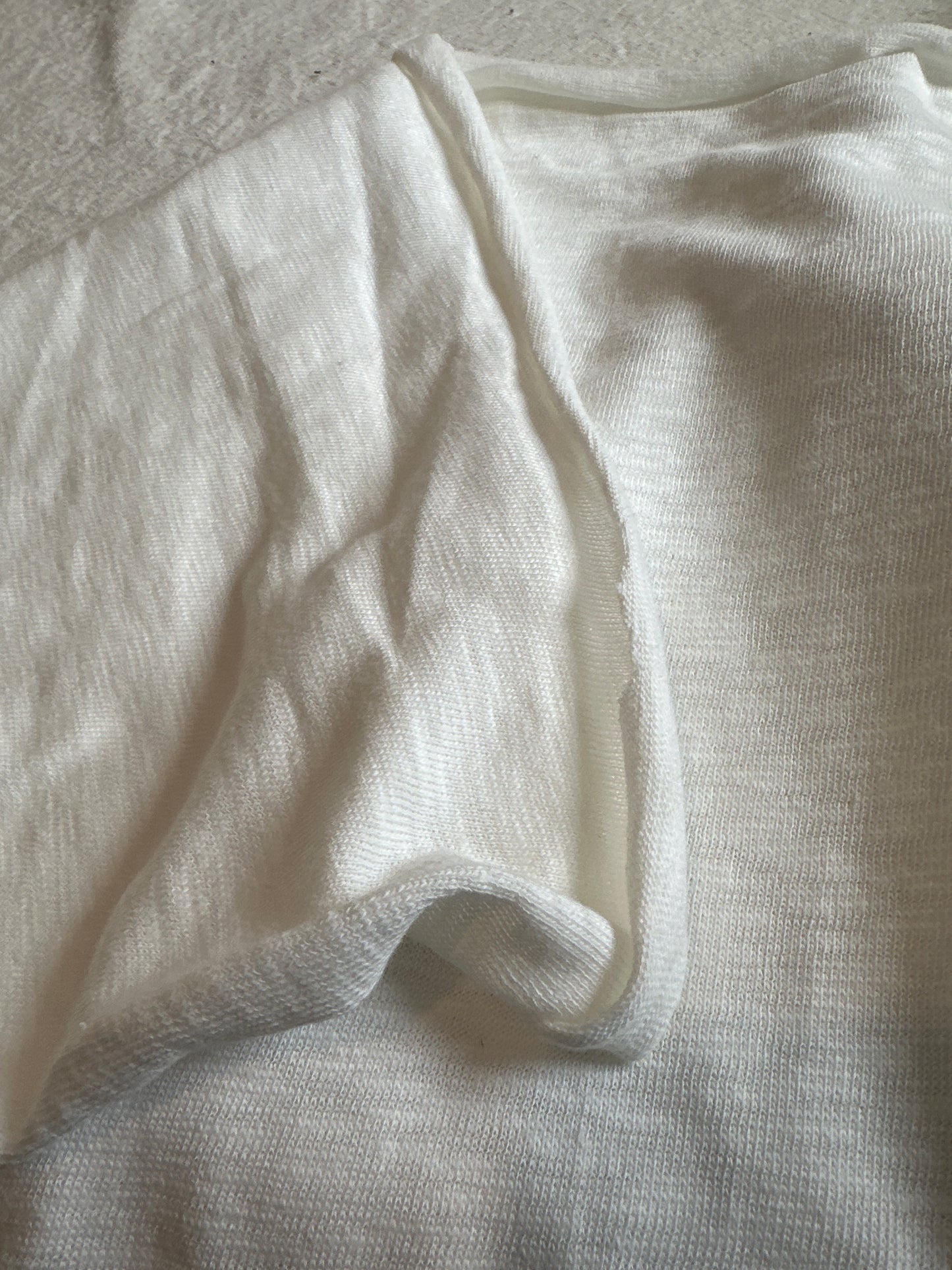 100% Cotton Slub Sweater Knit