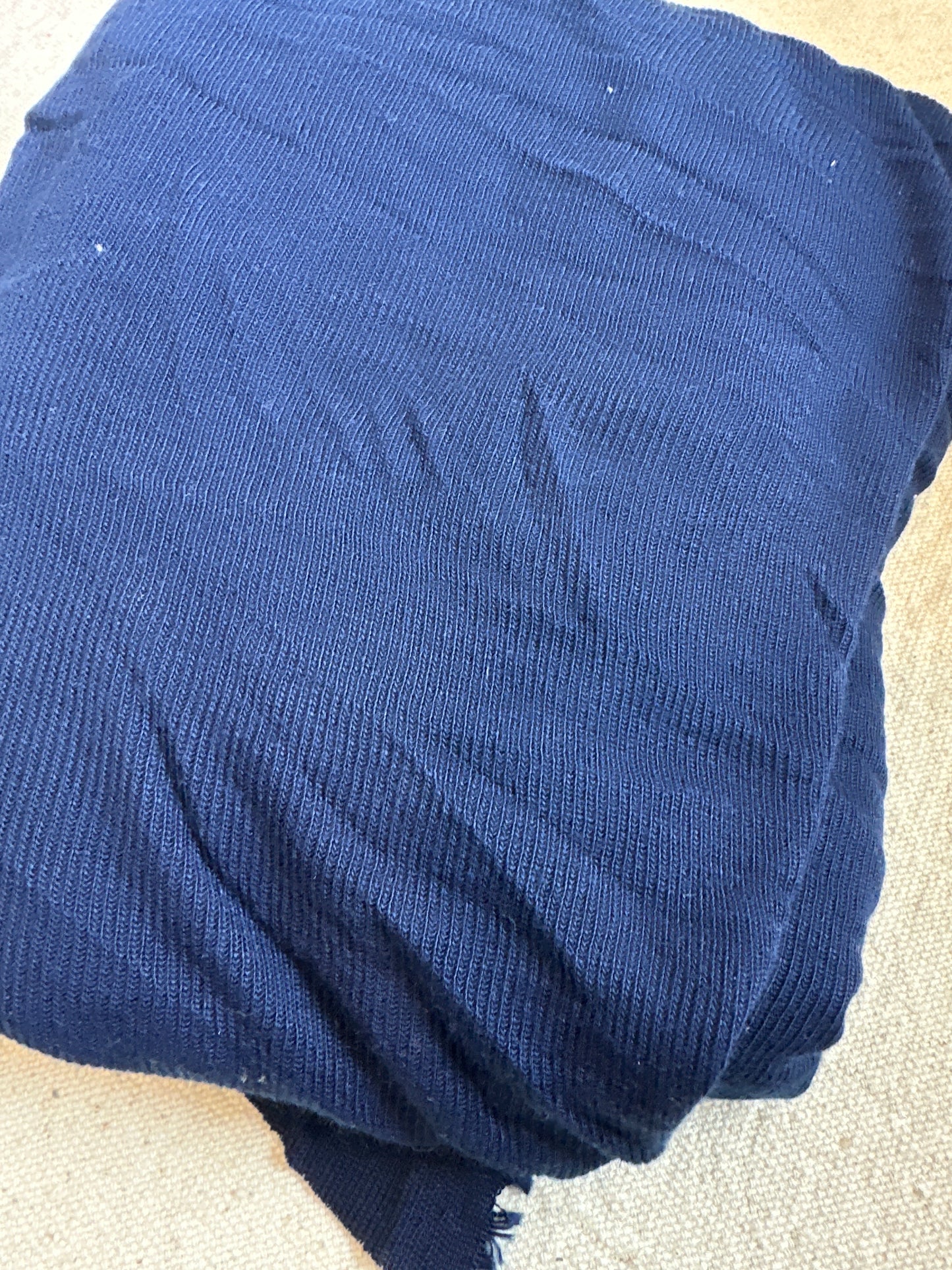 2x1 cotton with spandex and rayon Rib Knit