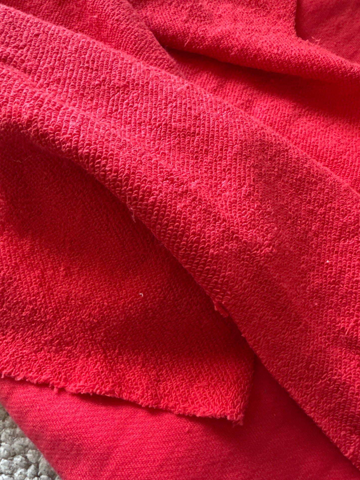 Cotton Large Loop French Terry — Unlaundered — WORKWEAR STYLE