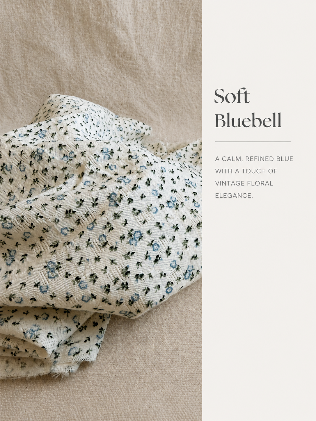 Soft Florals Cotton Crinkle Woven