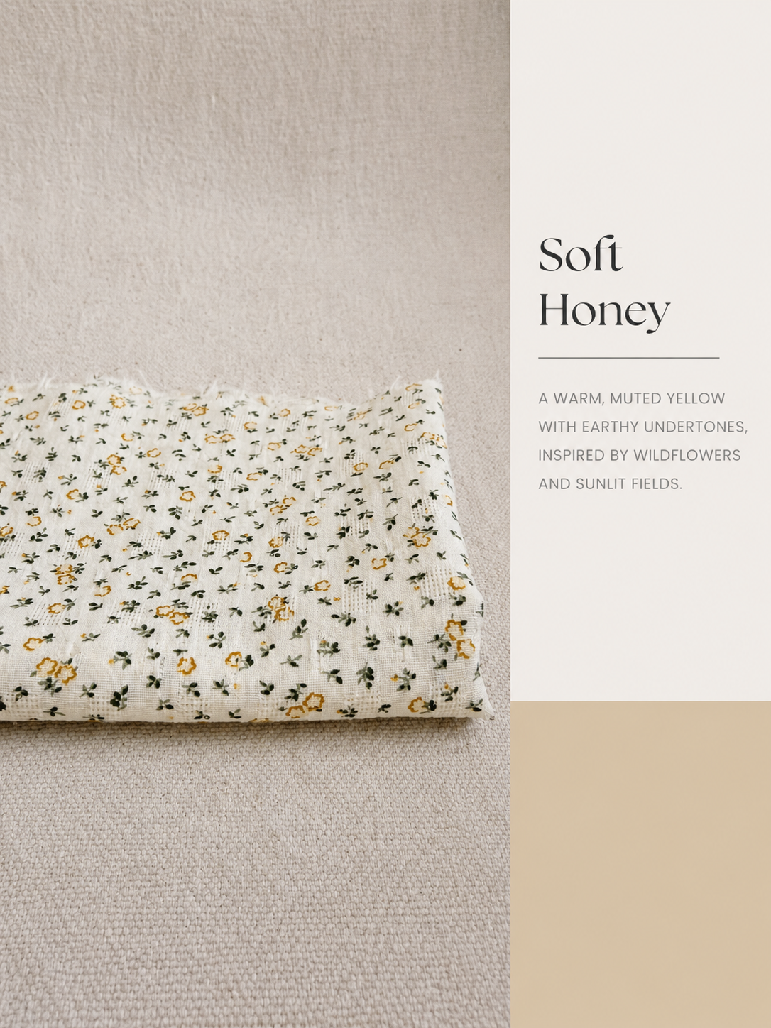 Soft Florals Cotton Crinkle Woven