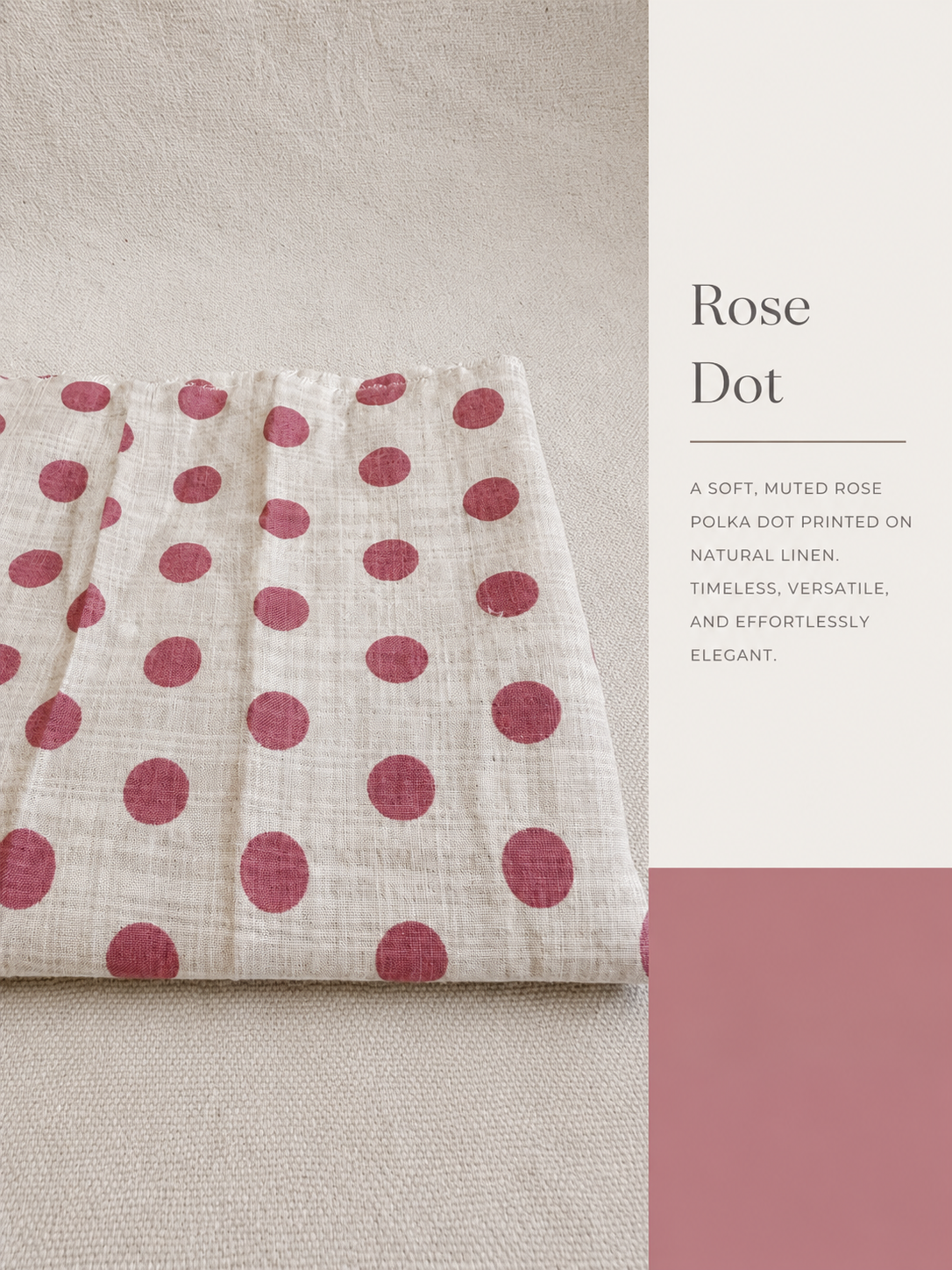 Rayon Cotton Dot Collection