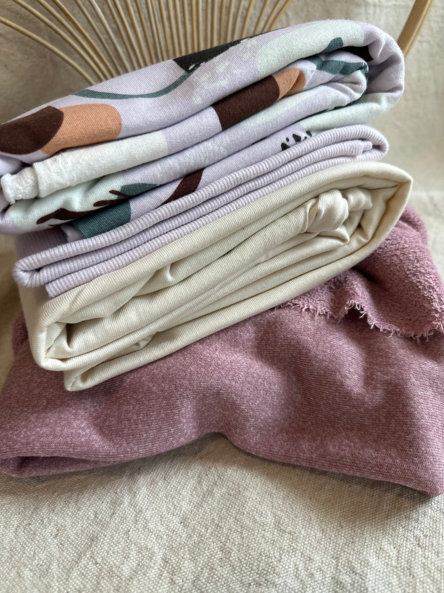 Heathered French Terry Fabric Bundle