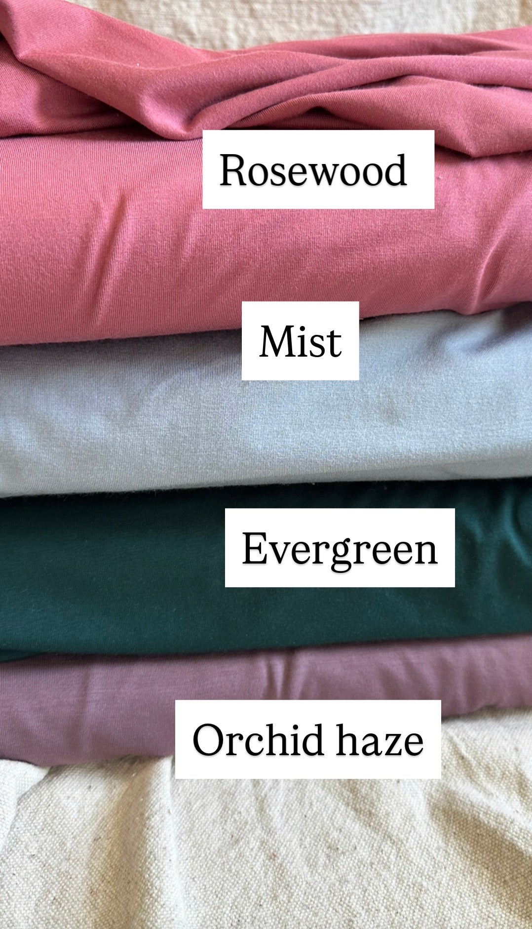 Bamboo spandex jersey