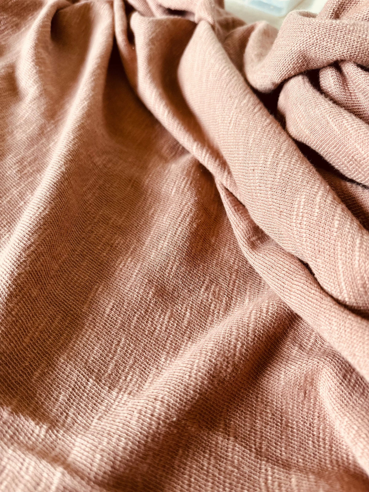 100% Cotton Slub Sweater Knit