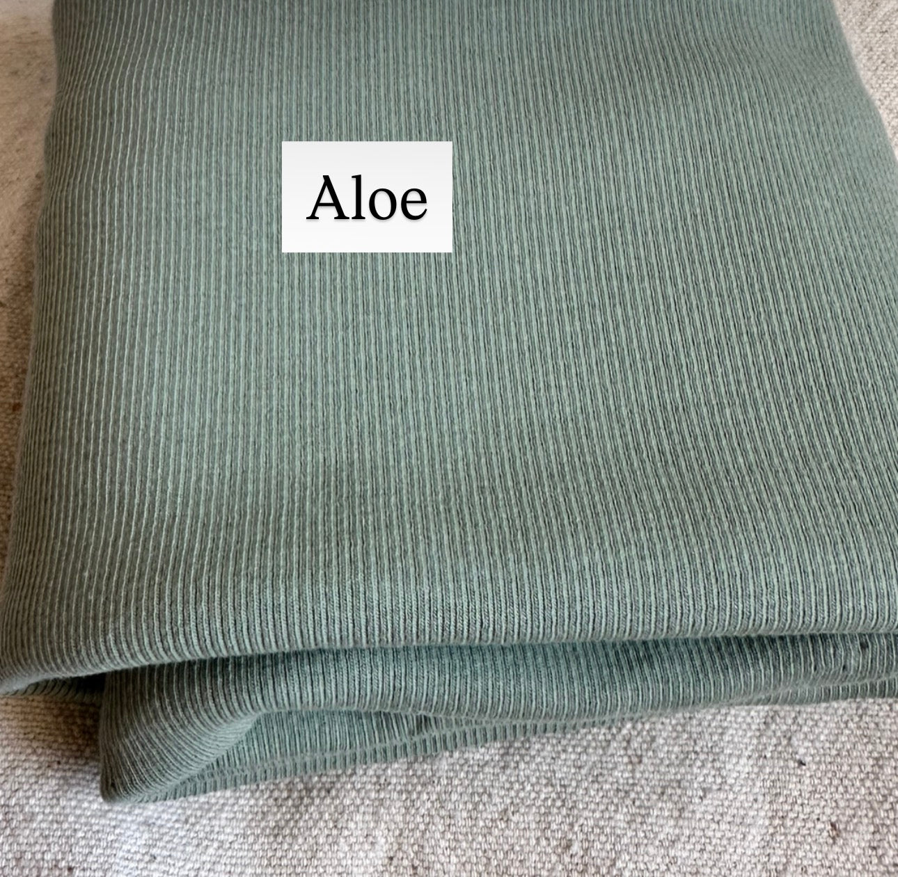 Organic Cotton 2x1 rib knit