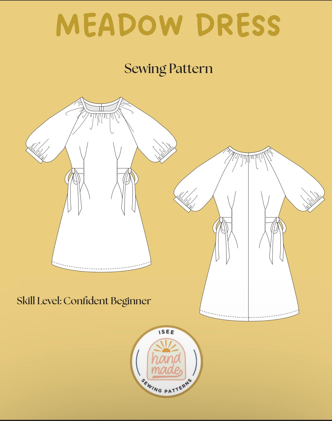 Meadow dress - PDF sewing pattern for women (xs-3x)