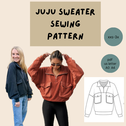 The Juju Sweater Sewing Pattern