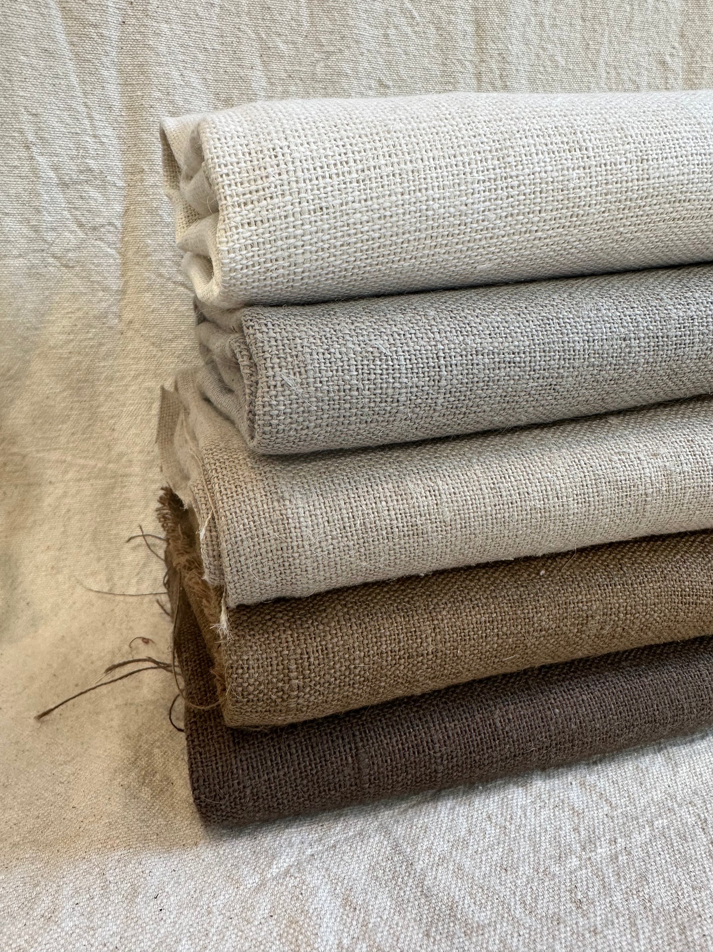 Artisanal Hemp-Linen Tweed