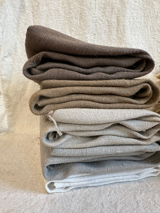 Artisanal Hemp-Linen Tweed