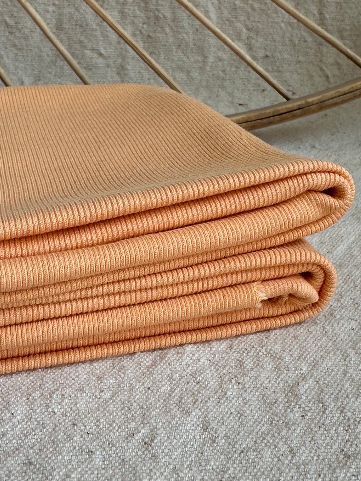 2x1 Rib (Matches Organic Cotton Jacquard Slub Jersey) - Isee fabric