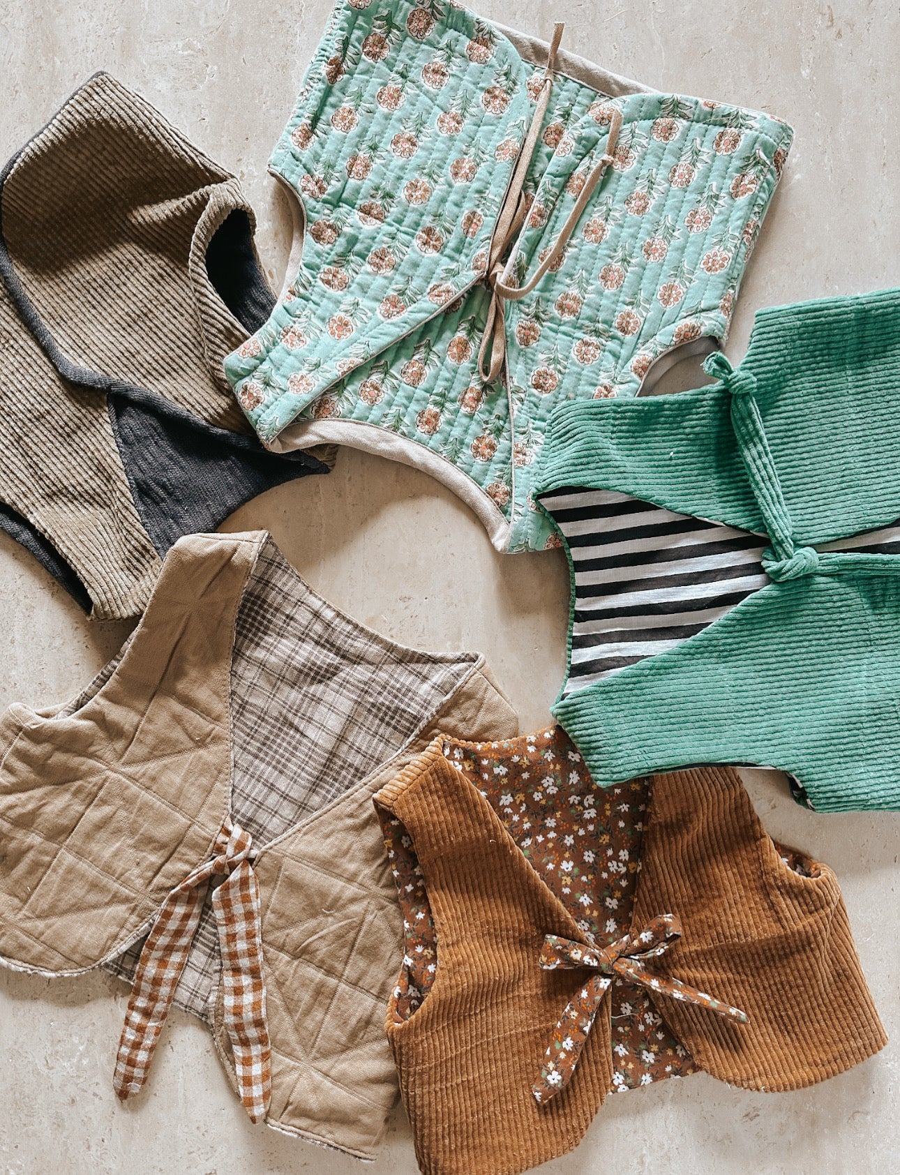 Kids vest sewing pattern 2-6 yrs