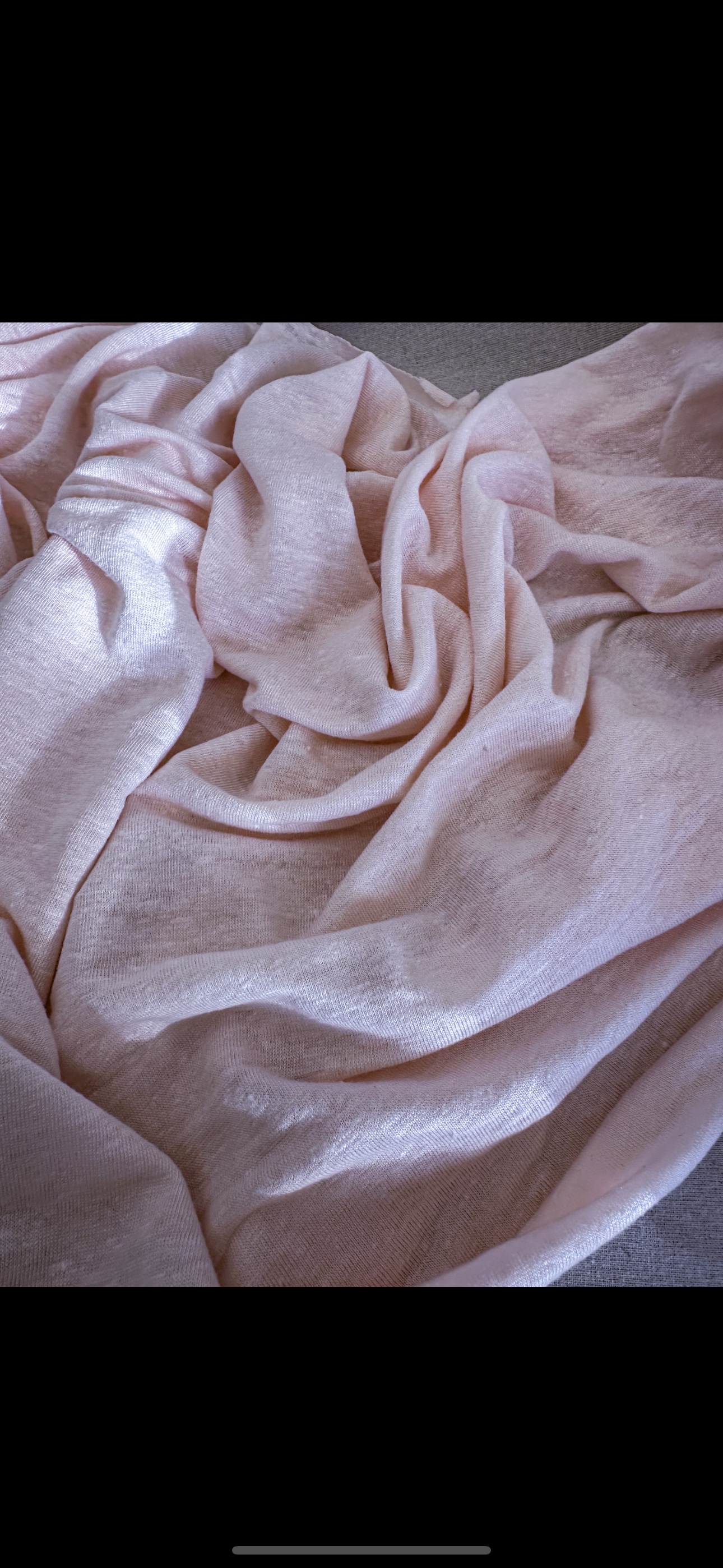 Natural Linen Spandex Jersey Knit