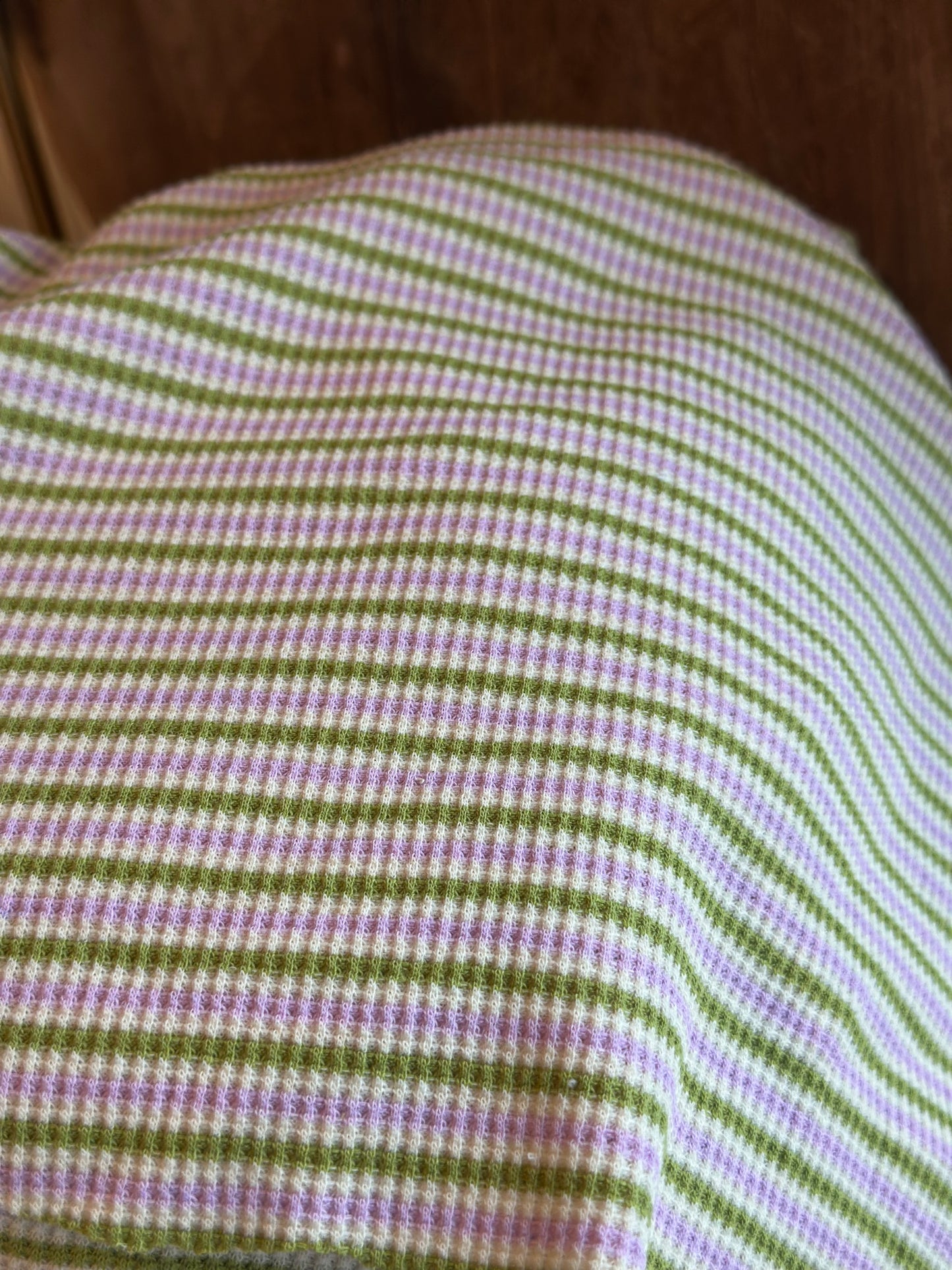 Cotton Spandex Thermal Knit