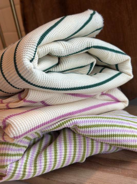 Cotton Spandex Thermal Knit