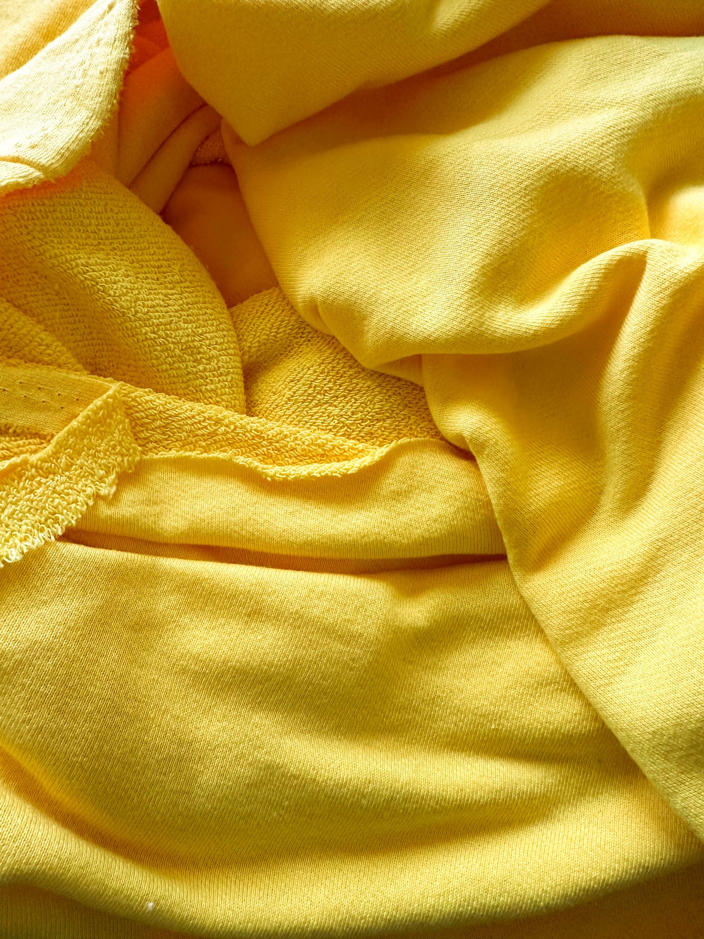 Cotton Large Loop French Terry — Unlaundered — WORKWEAR STYLE