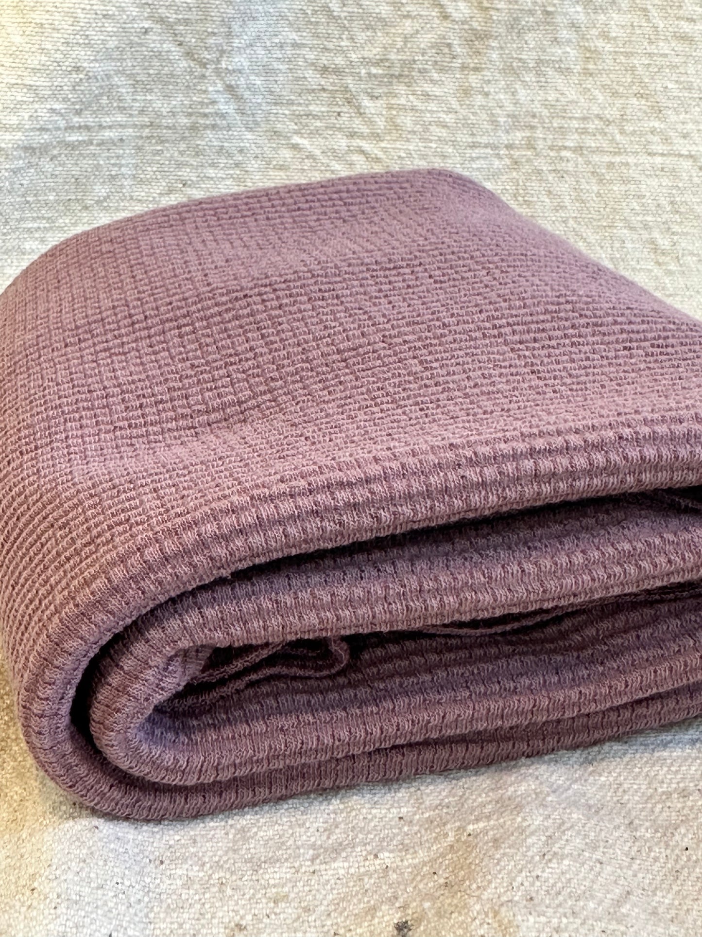 Organic Cotton Waffle Box Thermal