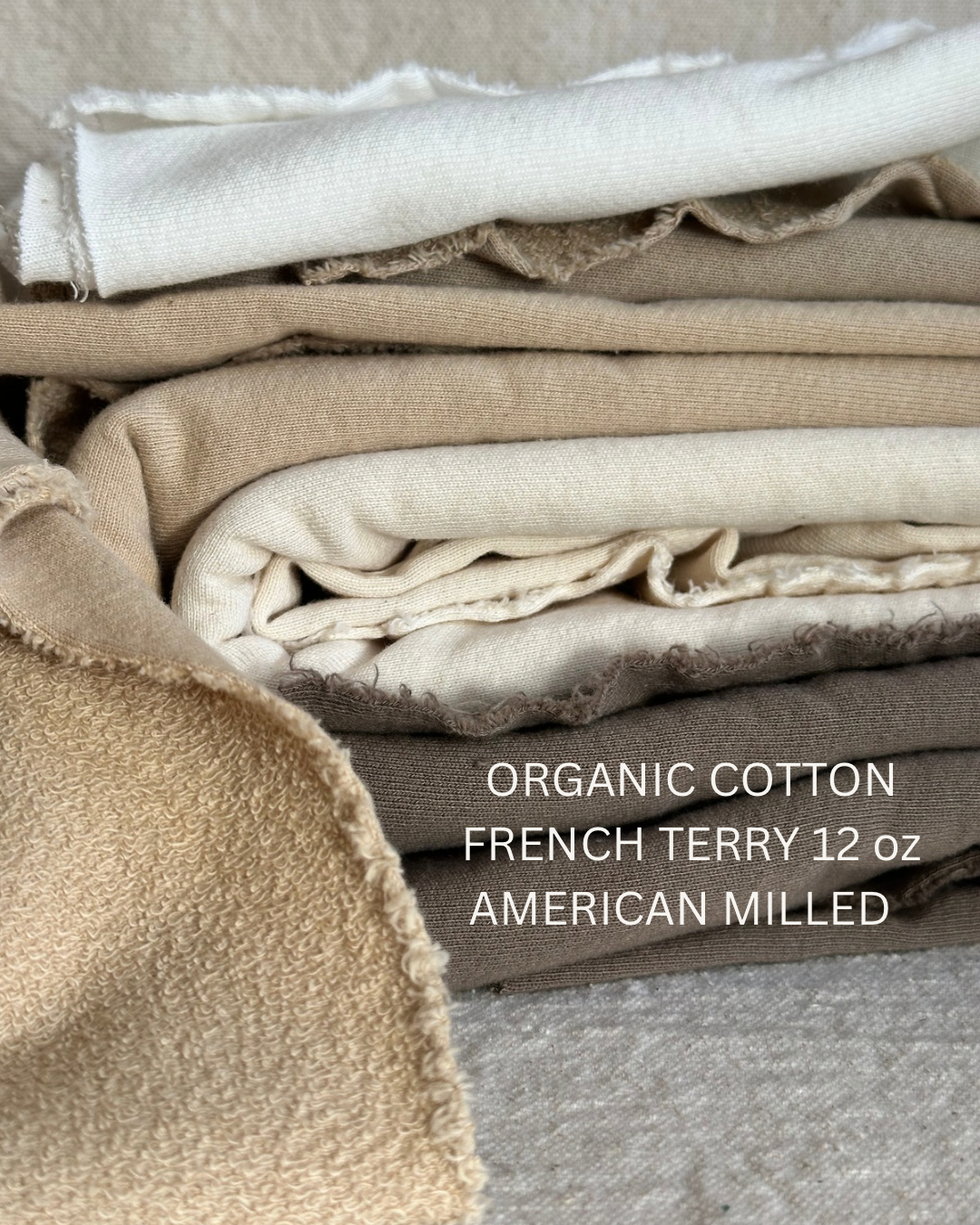 Organic Large Loop American Milled French Terry