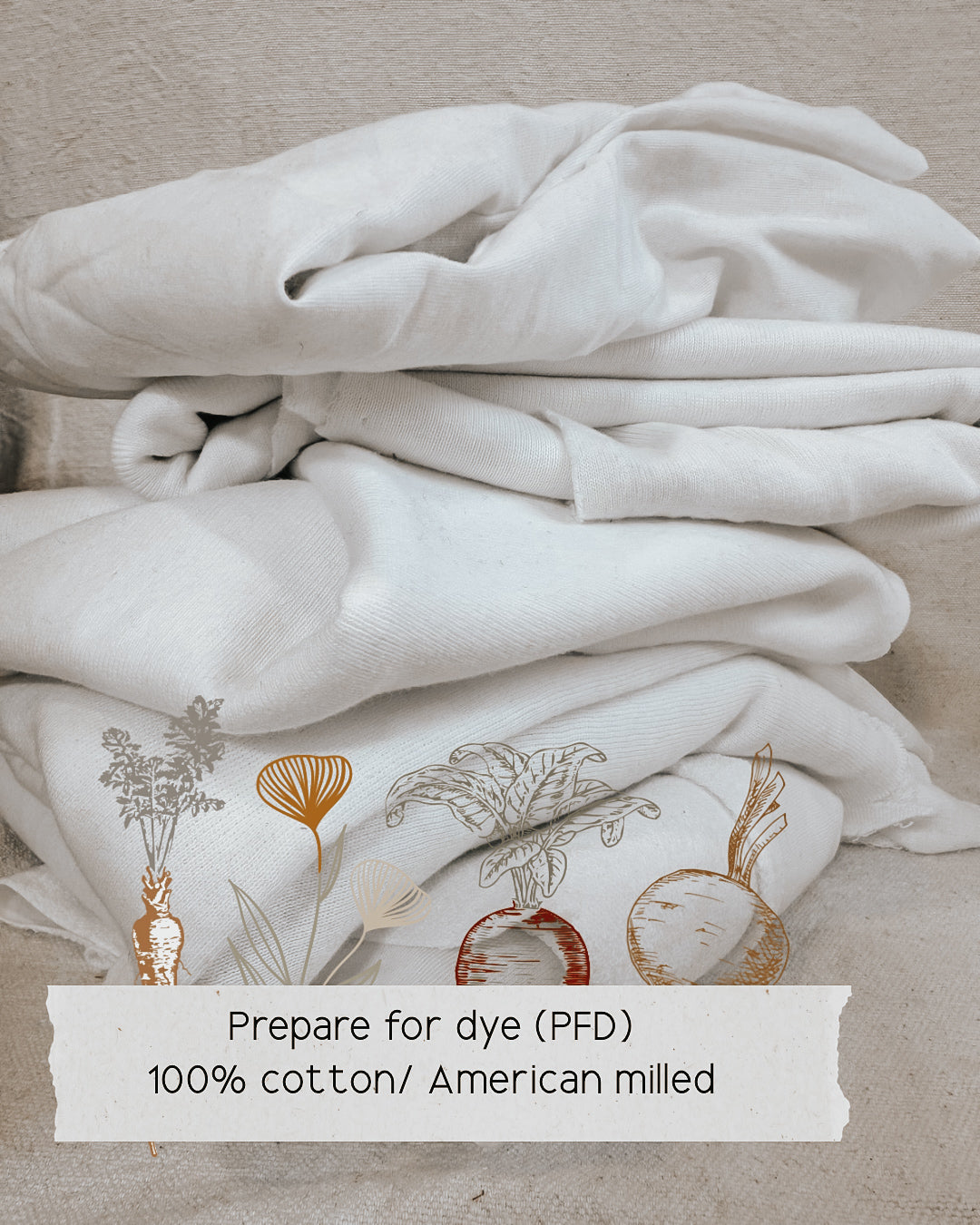 American Milled Cotton – Ready to Dye (PFD) Collection