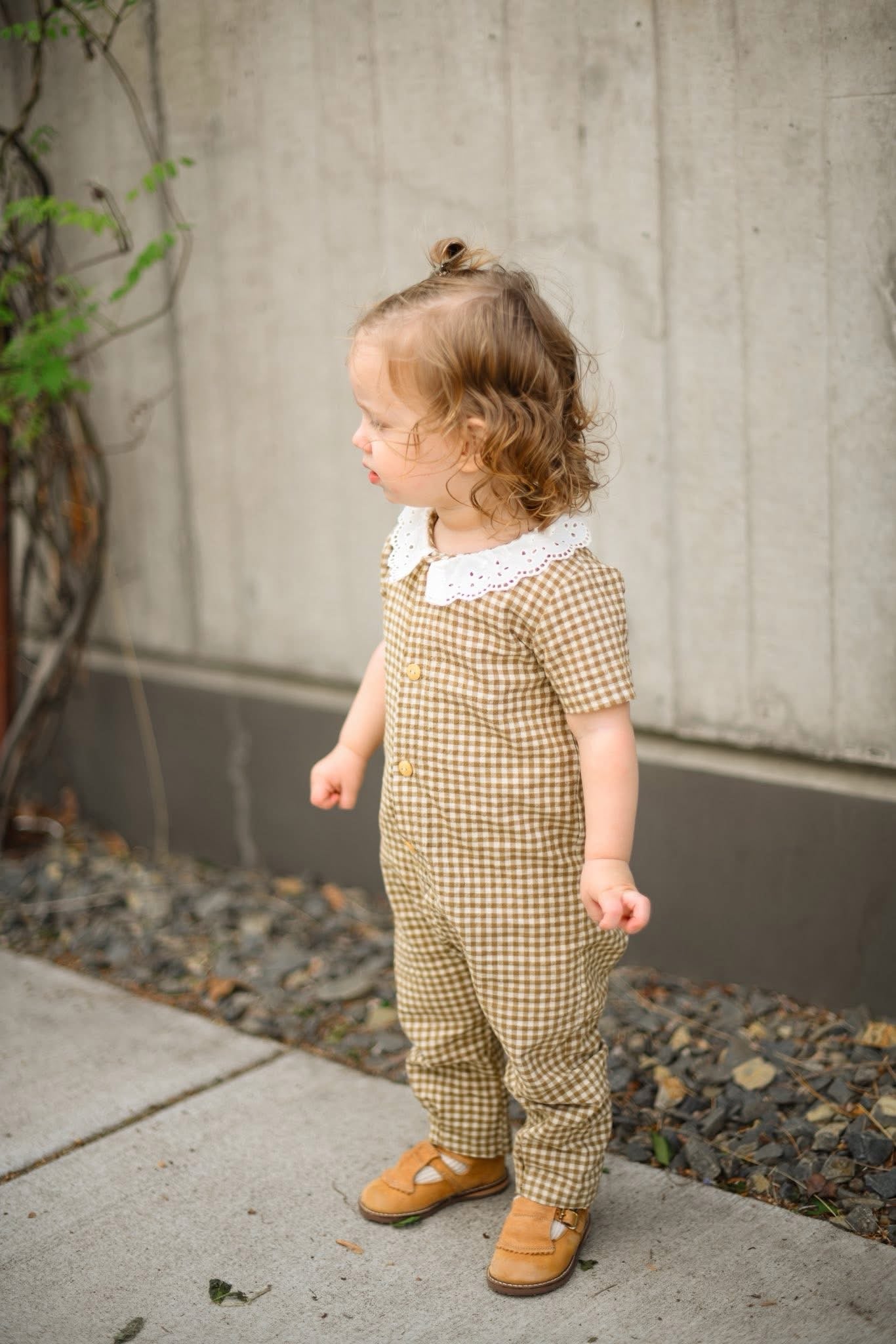 Sunday Romper Sewing pattern 0-3 mo to 4 yrs