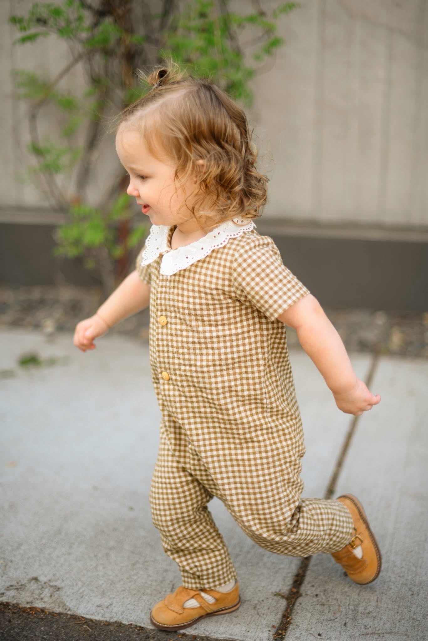 Sunday Romper Sewing pattern 0-3 mo to 4 yrs