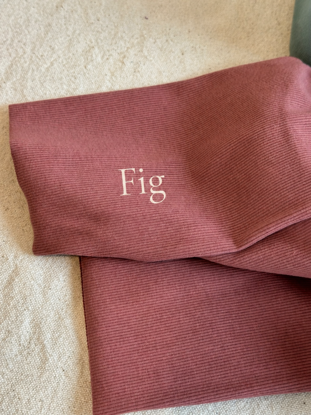 Organic Cotton 2x1 rib knit
