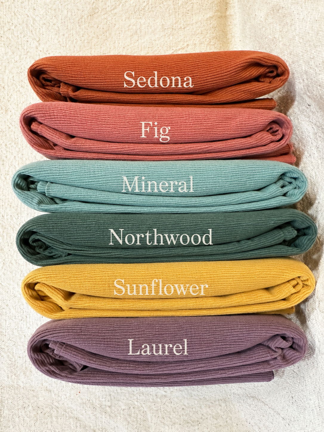 Organic Cotton 2x1 rib knit