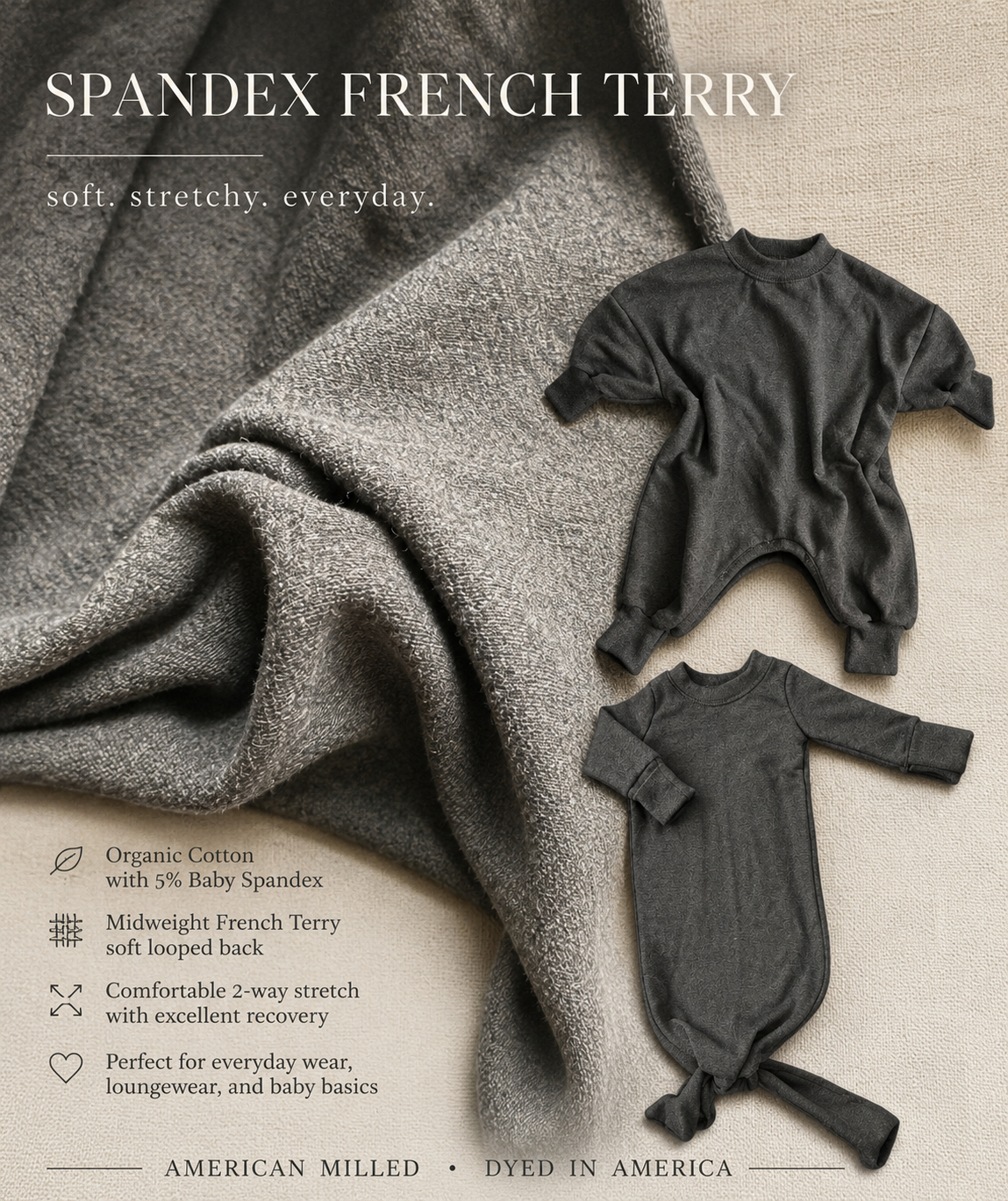 Yarn-Dyed Organic Cotton Millstone Collection