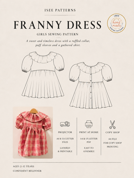 Franny cottage dress sewing pattern