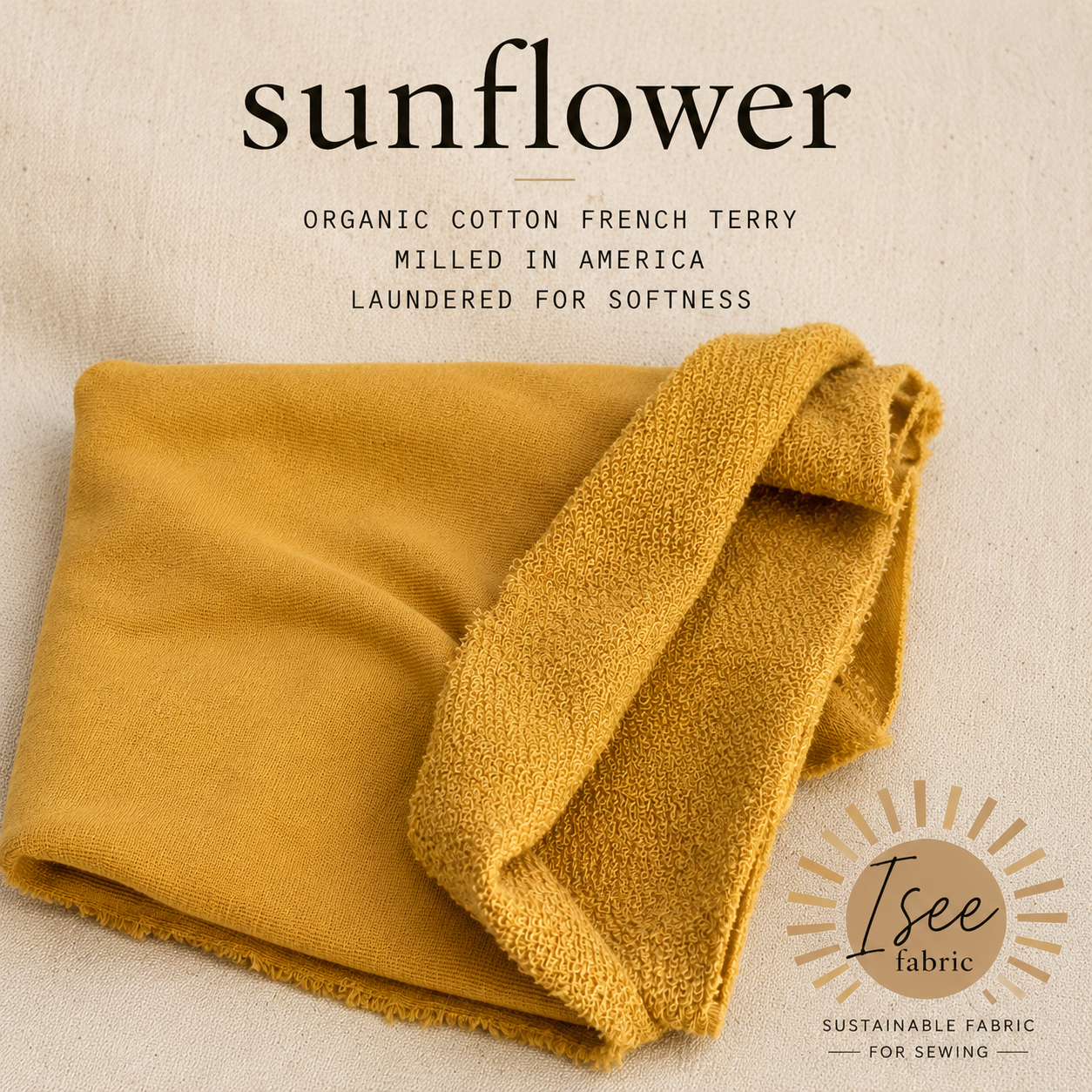 Organic Large Loop American Milled French Terry