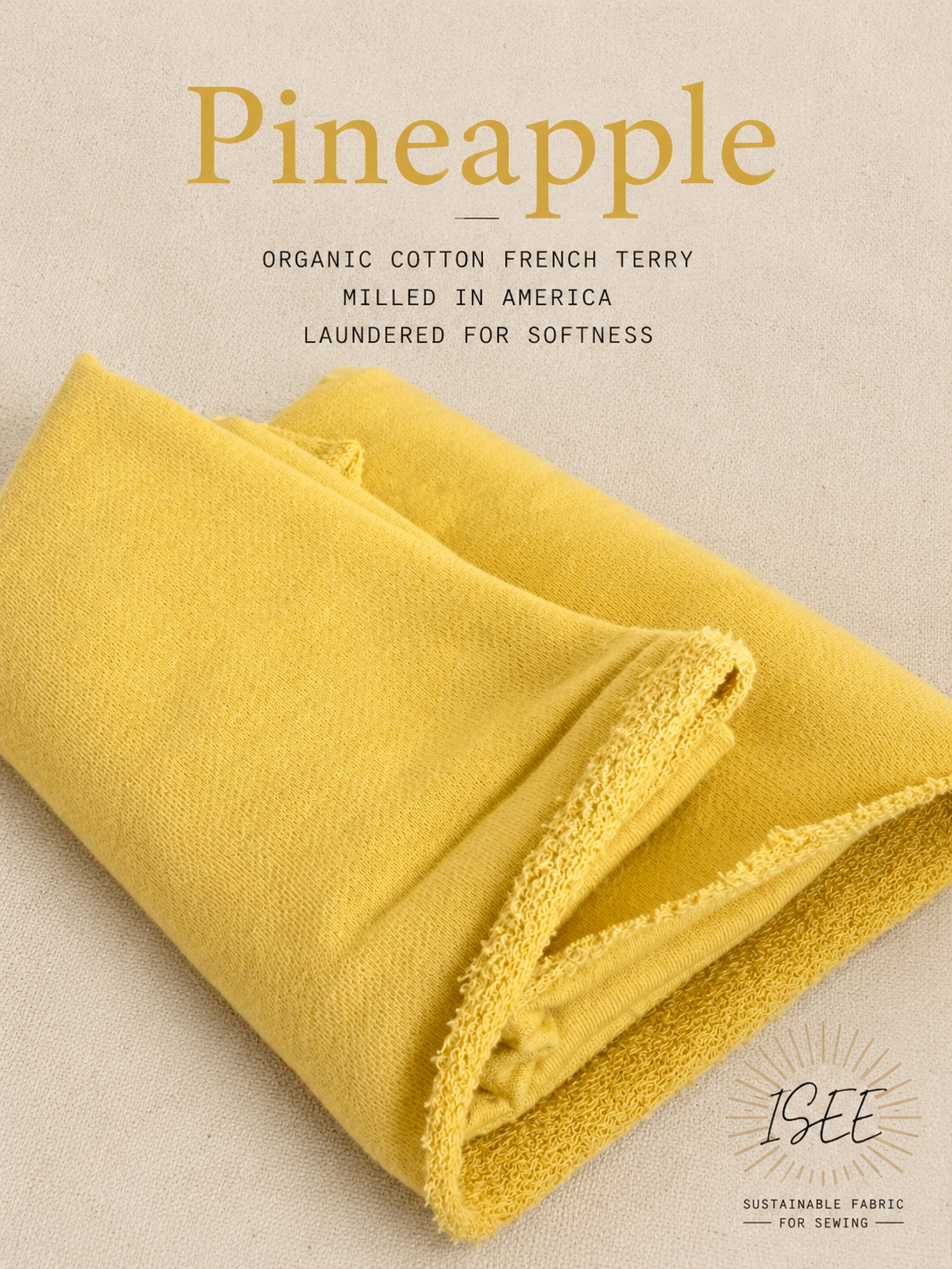 Organic Large Loop American Milled French Terry
