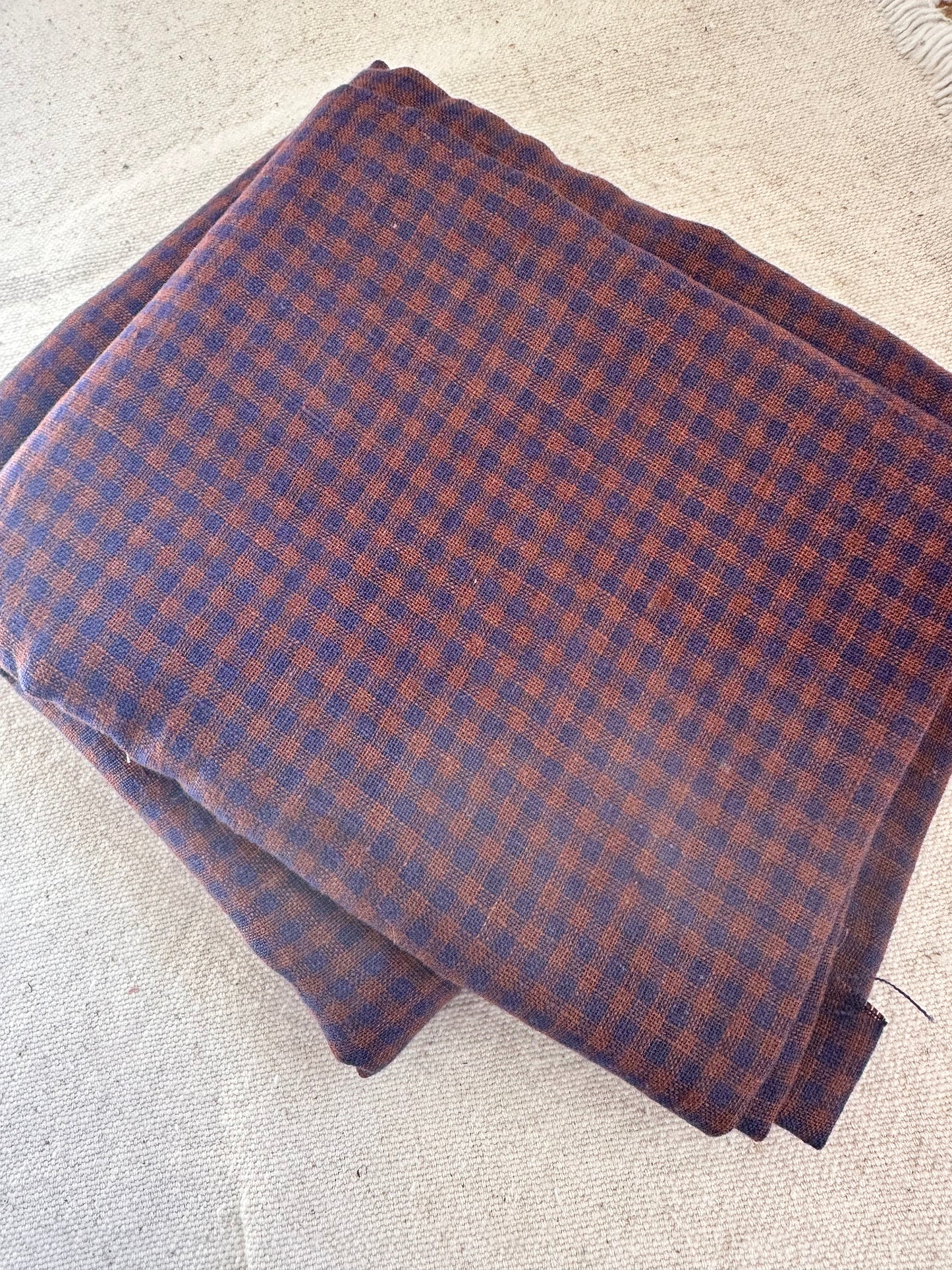 Tiny Gingham linen