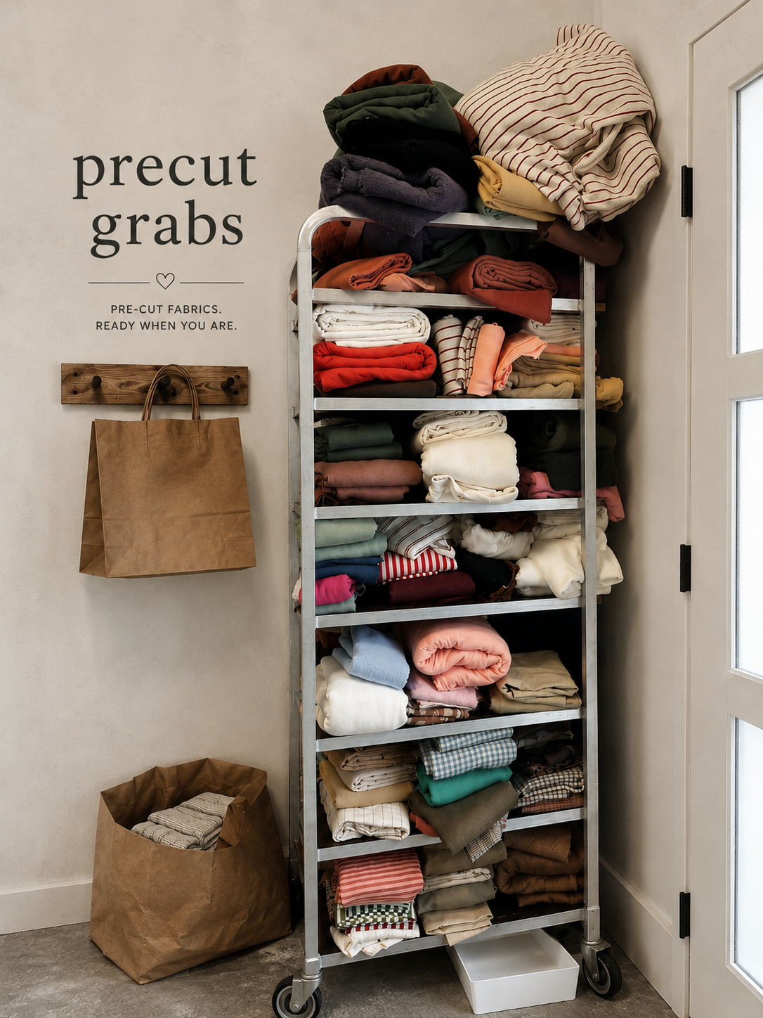 Fabric Precuts 5 yard grab boxes