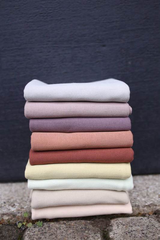 Organic Cotton 2x1 rib knit