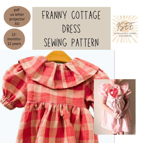 Franny cottage dress sewing pattern