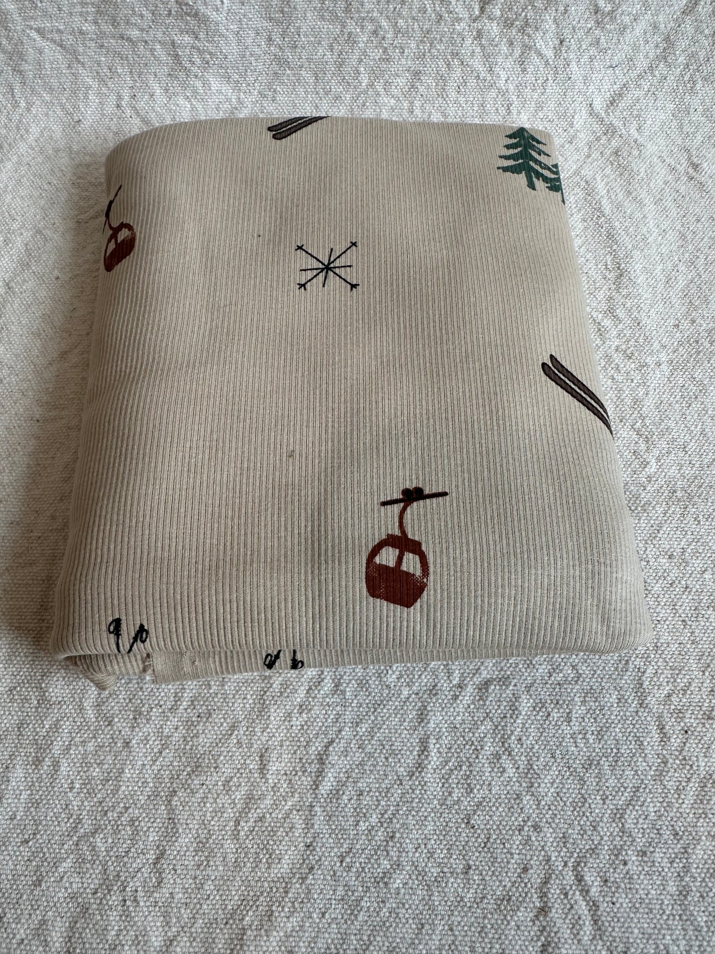 Organic Cotton 2x1 rib knit