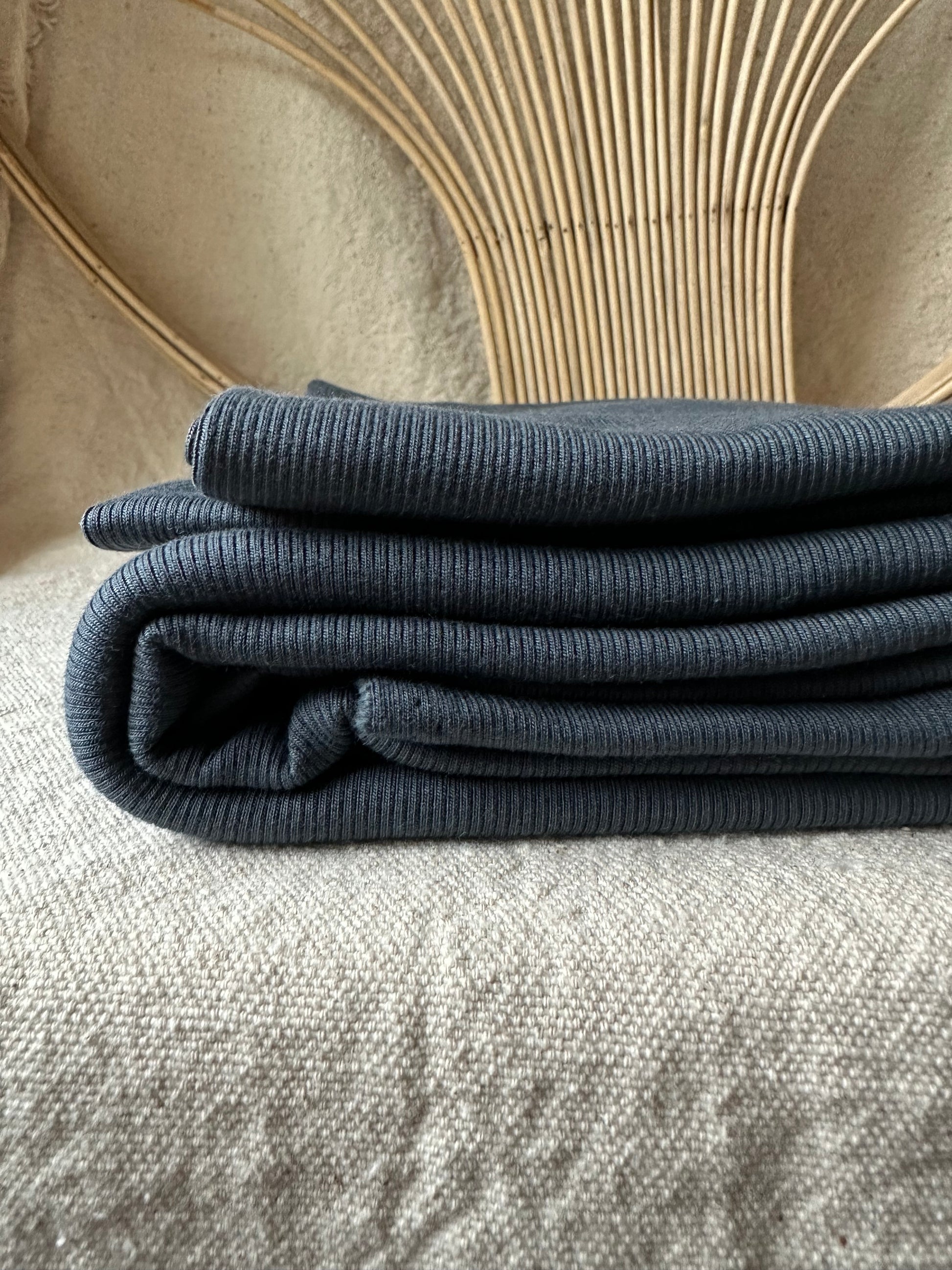 Organic Cotton Rib Knit Fabric – Nature's Fabrics