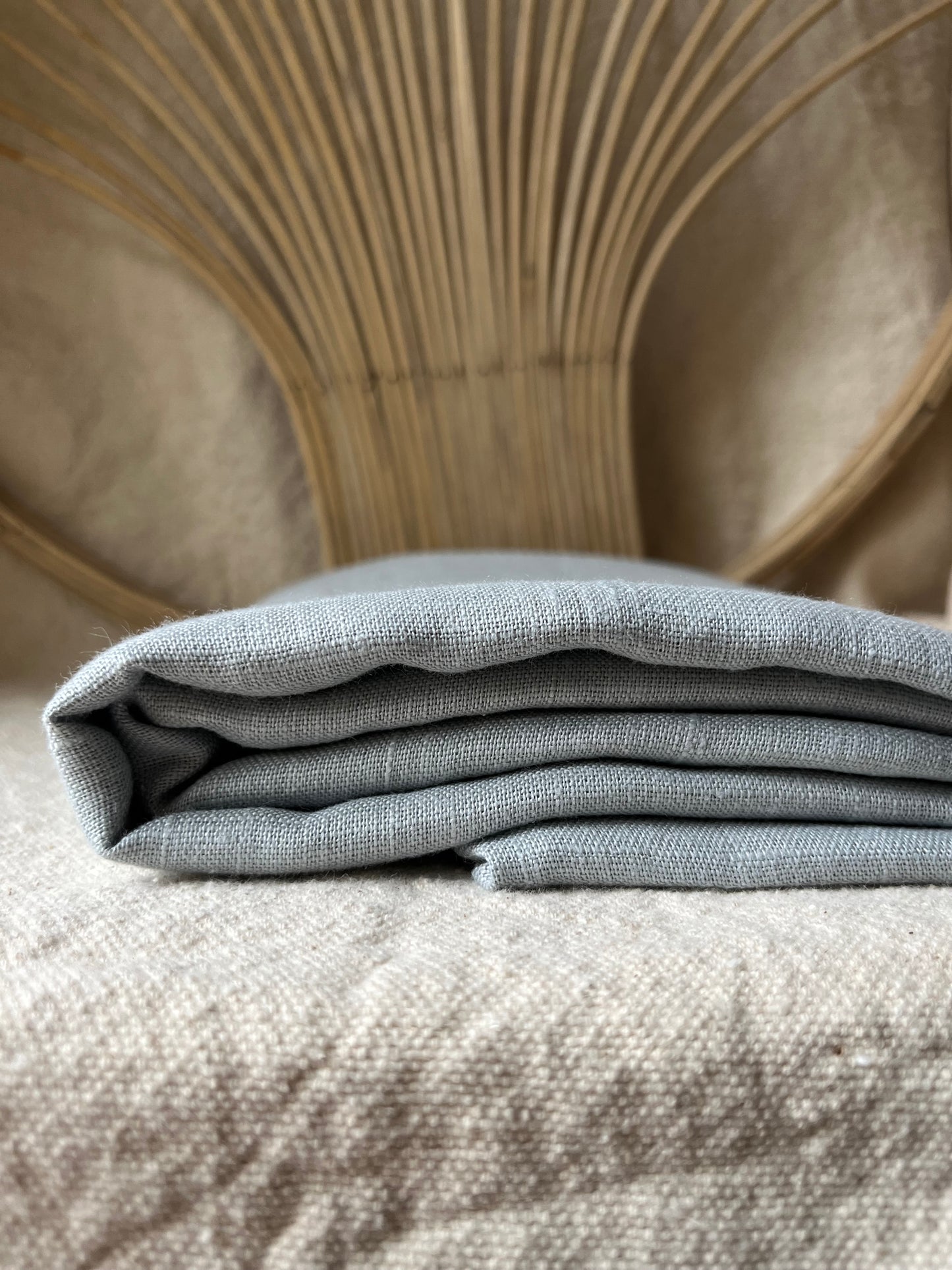 Medium Weight European Laundered Linen  (sold by the half yard)